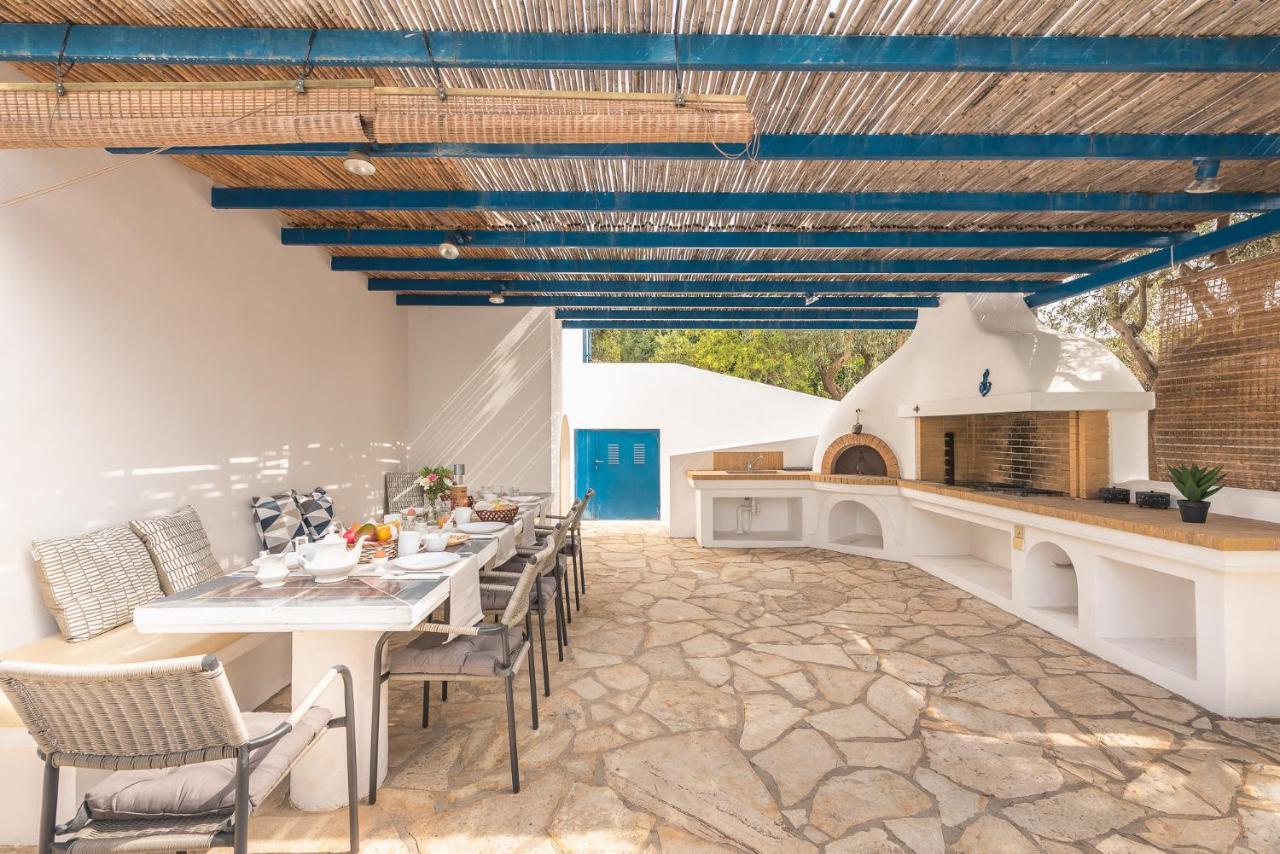Summer Villa Pasiphae Private Pool - Bbq -Beach 2Min Соунио Екстериор снимка