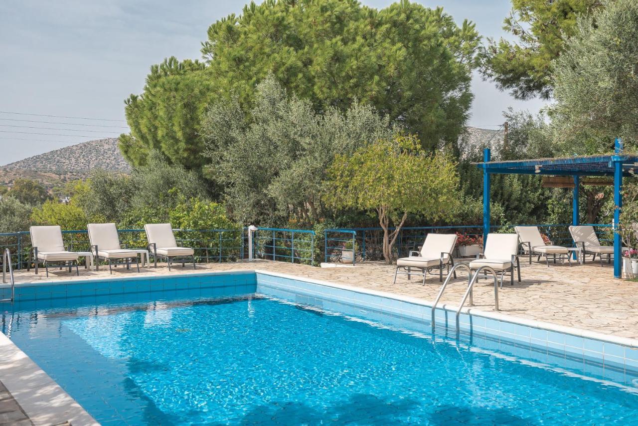 Summer Villa Pasiphae Private Pool - Bbq -Beach 2Min Соунио Екстериор снимка