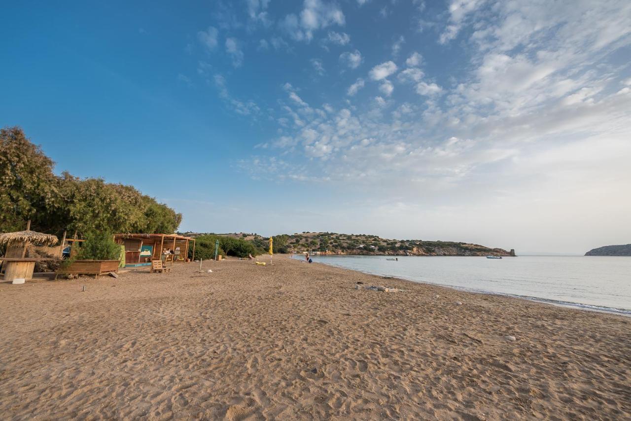 Summer Villa Pasiphae Private Pool - Bbq -Beach 2Min Соунио Екстериор снимка